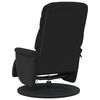 vidaXL Massage Recliner Stoel Zwart 91 x 71 x 105 cm Fluweel