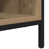 vidaXL Schoenenkast met plank Artisan Eiken 131 x 35 x 50 cm
