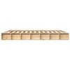 vidaXL Bedframe massief hout 140x200 cm