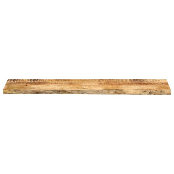 vidaXL Tafelblad met natuurlijke rand 160x30x2,5 cm massief mangohout