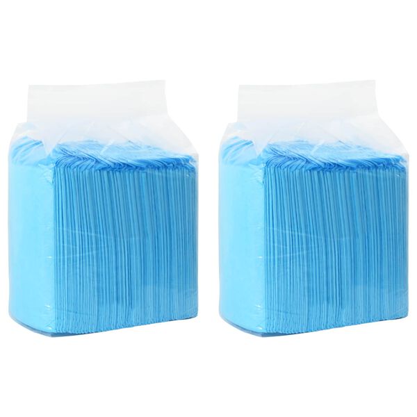 vidaXL Trainingspad voor Huisdieren 100 pcs Blauw en Wit 120 x 80 cm