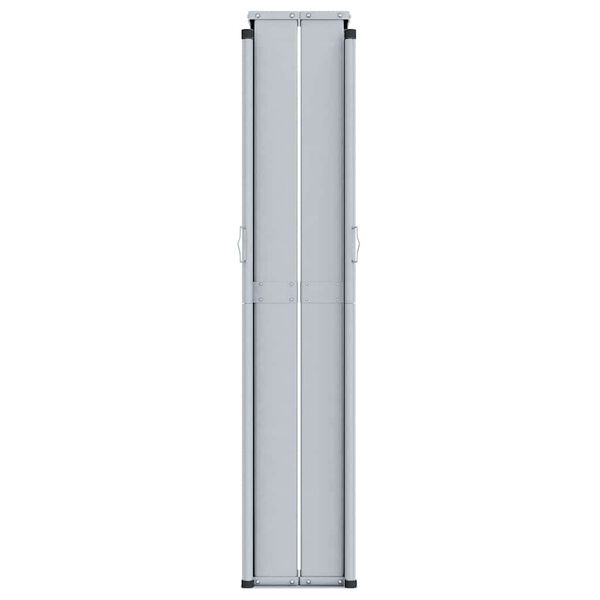 vidaXL Windscherm uittrekbaar 180x1200 cm zwart