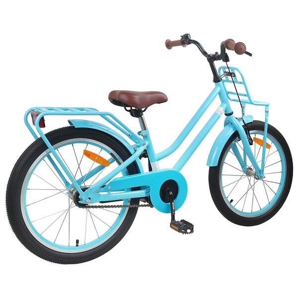 vidaXL Kinderfiets 20 Inch voor 6-11 jaar oud Lichtblauw