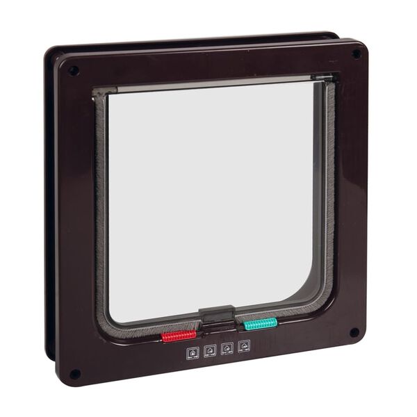 Karlie Kattenluik met 4 standen Porta 23,5x5x25,2 cm bruin