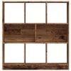vidaXL Boekenkast 97,5x29,5x100 cm bewerkt hout oud houtkleurig