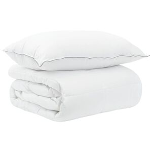 vidaXL Dekbed en Hoofdkussen Set 2 st 135 x 200 cm Zomer 700 g/stuk