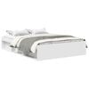 vidaXL Bedframe wit 160x200 cm