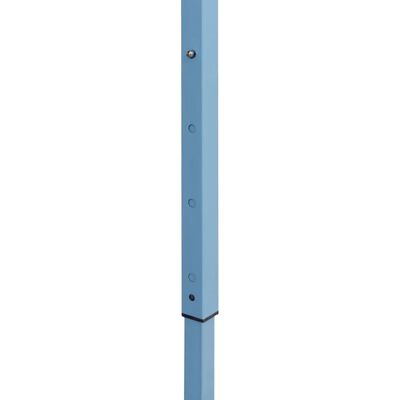 vidaXL Prieel inklapbaar met 2 zijwanden 5x5 m wit