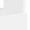 vidaXL Tijdschrift Rek Wit 102 x 30 x 45 cm