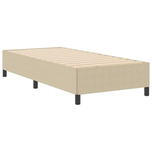 vidaXL Boxspringbed Grijs groen 80 x 200 cm Fluweel
