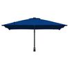 vidaXL Tuinparasol Azurblauw 248,5 x 247,5 x 160 cm Polyester en staal