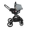 Little World 3-in-1 Kinderwagen City Walker grijs en zwart