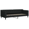 vidaXL Slaapbank 80x200 cm stof zwart