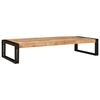 vidaXL Badkamerplank Bruin 120 x 50 x 23 cm Massief Ruw Mango Hout