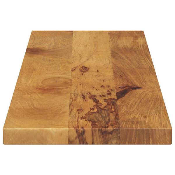 vidaXL Tafelblad rechthoekig 120x30x2,5 cm massief mangohout
