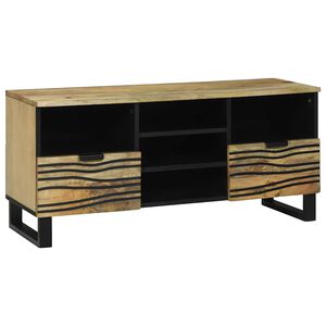 vidaXL TV Eenheden met lade Bruin 100 x 33 x 46 cm Bewerkt hout