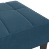 vidaXL Voetenbank 77x55x31 cm fluweel blauw