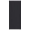 vidaXL Deurmat 60x150 cm zwart