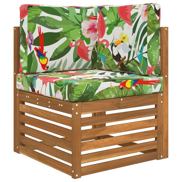 vidaXL Buiten bankkussen 3 pcs kleurrijk Polyester