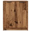 vidaXL Schoenenkast 59x35x70 cm bewerkt hout oud houtkleurig