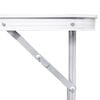 Campingtafel inklapbaar met metalen frame 80 x 60 cm