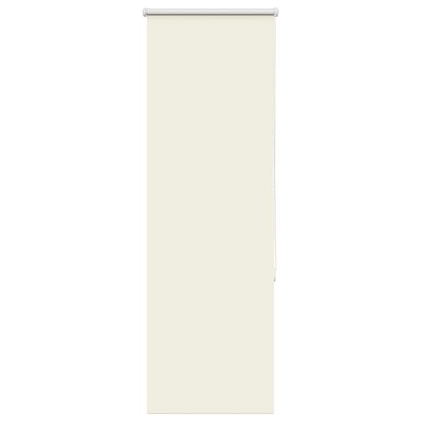 vidaXL Rolgordijn verduisterend 60x175 cm stofbreedte gebroken wit