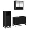 vidaXL Badkamermeubelset met lade 2 pcs Oud Hout Bewerkt hout