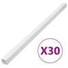 vidaXL Kabelgoot 50x25 mm 30 m PVC