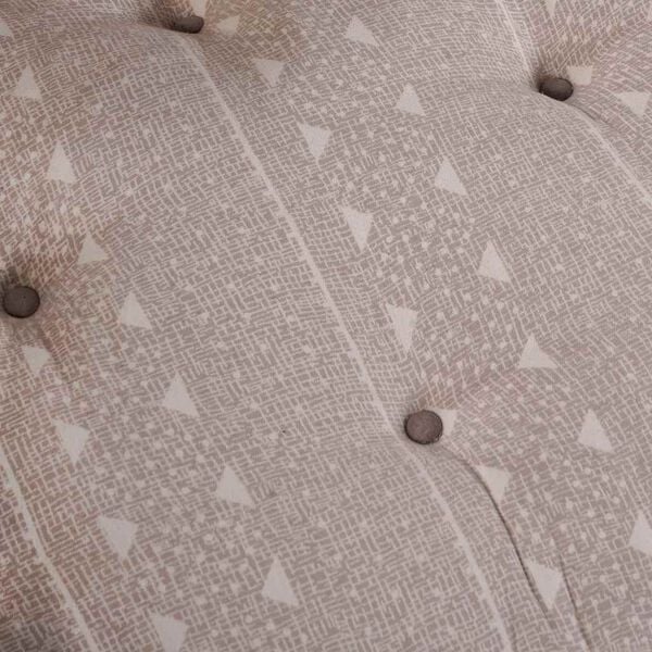 vidaXL Bankkussen Licht Bruin 120 x 80 x 12 cm Stof