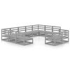 vidaXL 11-delige Loungeset massief grenenhout