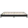 vidaXL Bedframe zonder matras 200x220 cm fluweel zwart