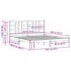 vidaXL Bedframe massief hout 180x200 cm