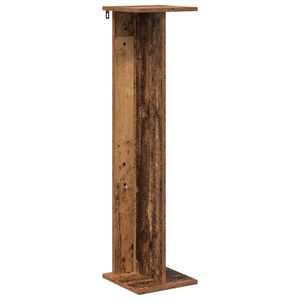 vidaXL Plantenstandaard Oudhout 25 x 25,5 x 100,5 cm