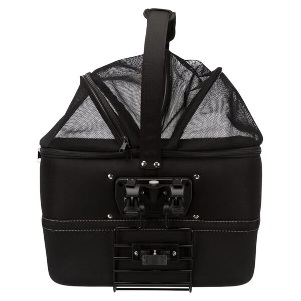 TRIXIE Fietsmand voor huisdieren voorop 41x47x29 cm zwart