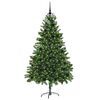 vidaXL Kerstboom met 300 LED met standaard Groen 180 cm PE