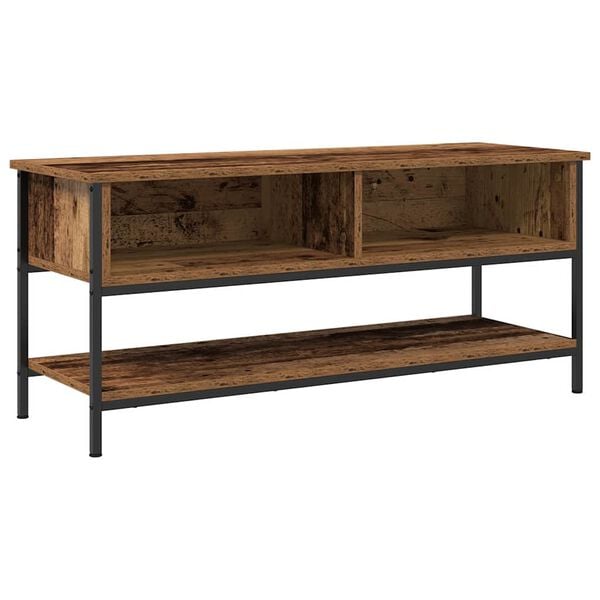 vidaXL Tv-meubelset Oud Hout 100 x 35 x 45 cm Bewerkt hout