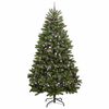 vidaXL Kunstkerstboom met 300 LED Groen 270 cm PVC en Metaal