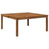 vidaXL Salontafel Naturel 98 x 100,5 x 45 cm Massief Acaciahout