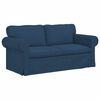 vidaXL Bank 2 pcs Blauw 175 x 82 x 80 cm Stof