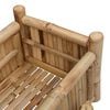 vidaXL Tuinplanter met Houder Naturel 100 x 38 x 114 cm Bamboe
