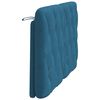 vidaXL Hoofdbordkussen 140 cm fluweel blauw