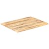 vidaXL Tafelblad 25-27 mm 90x70 cm massief mangohout