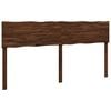 vidaXL Live Edge Hoofdbord ROSTOCK Donkerbruin 180 cm