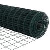 vidaXL Euro Hek Groen 0.4 x 25 m PVC-gecoat ijzer
