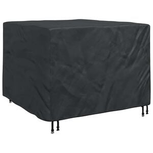 vidaXL Meubelhoes Zwart 125 x 125 x 74 cm 420D Oxford stof