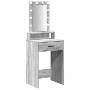 vidaXL Plafondtafel Grijs 50 x 41 x 140 cm Bewerkt hout