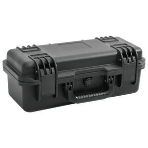 vidaXL Flightcase draagbaar 46,5x21,5x17,5 cm PP zwart