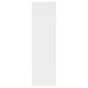 vidaXL Wandschap 75x16x55 cm bewerkt hout wit