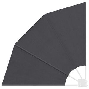 vidaXL Balkon Privacy Scherm 115 x 115 cm Polyester Antracietkleurig