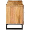 vidaXL TV-kast met plank Bruin 105 x 33 x 46 cm Massief Mango Hout